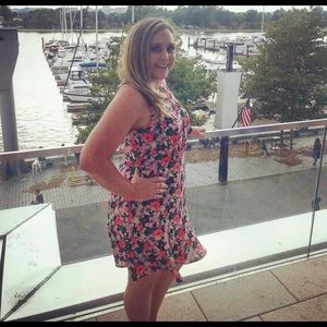 J. Crew mercantile drapery ruched dress dress